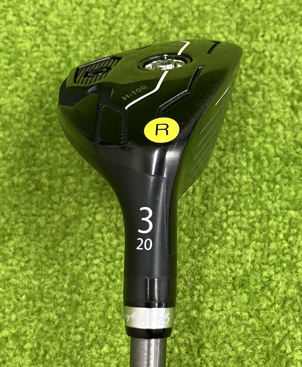 Miura H-100 Utility 20° SteelFiber Flex R RH Golf Club Japan Spec - photo 2