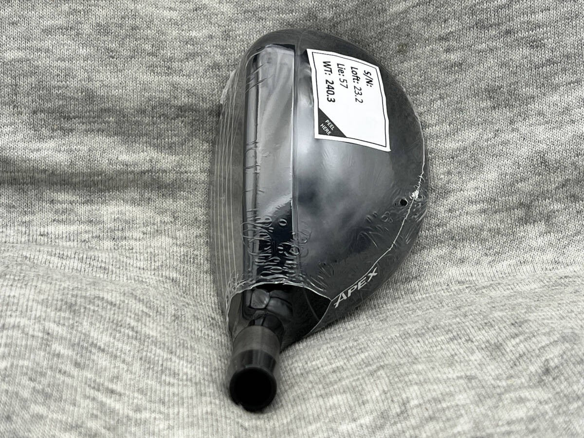 Callaway 2025 APEX UW UT Head Only 23° Tour Issue TC Serial Hot Melted CT246 - photo 2