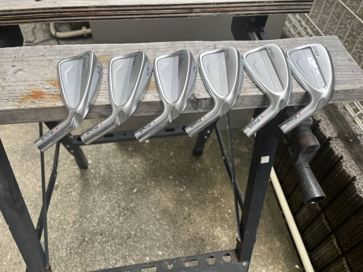 PING i230 Red Dot Iron Set 6pcs Head Only RH Golf Club Japan Spec - photo 2