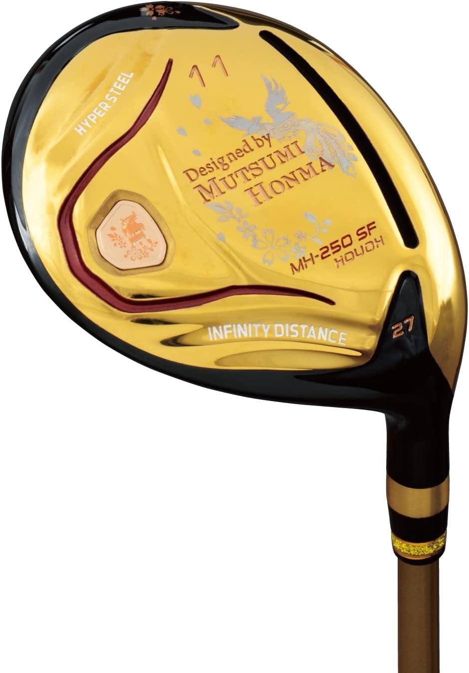 Mutsumi Honma Houou 11W Fairway Wood MH250SF Carbon, R, 27 - photo 1
