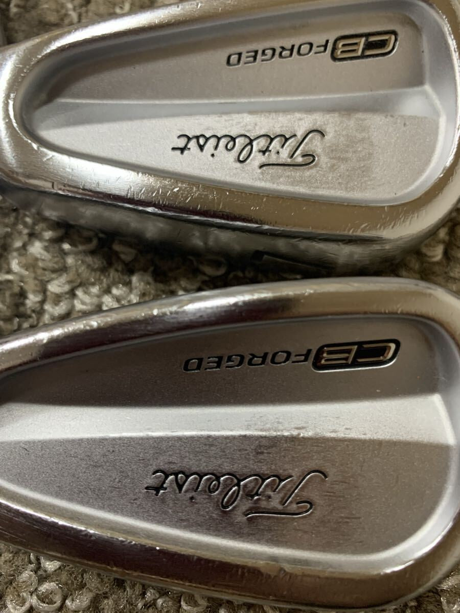 Titleist CB 712 Forged Iron Set 5-PW 6pcs Head Only RH Golf Japan - photo 3