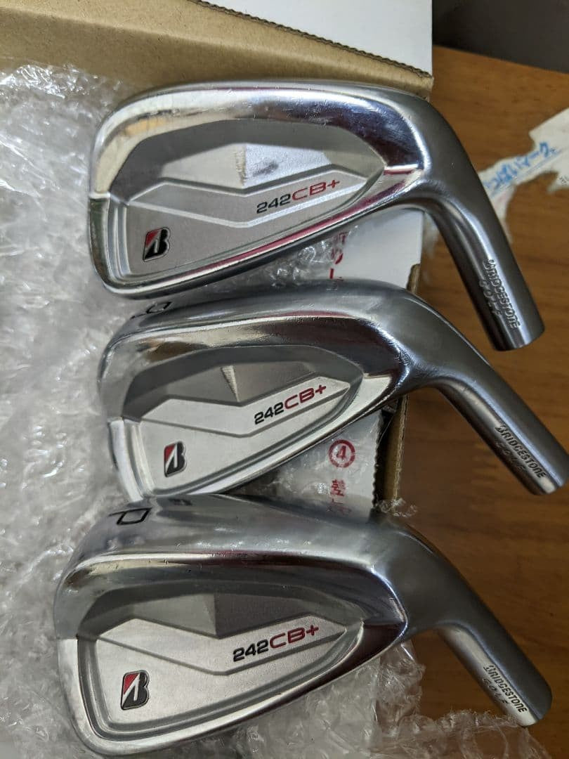 Bridgestone 242CB+ Iron Set 5-PW 6pcs Head Only RH Golf Club Japan - photo 3