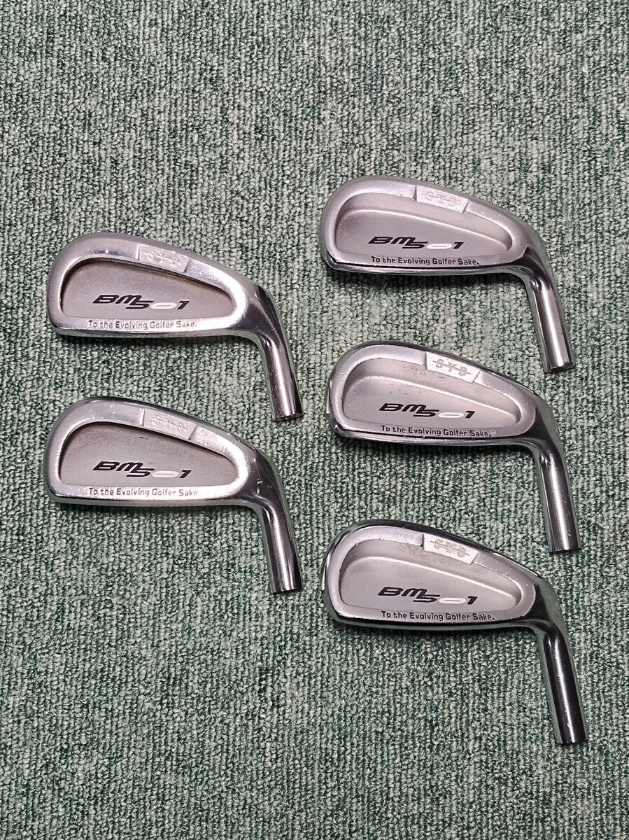 SYB BM-501 Iron Set 6-PW 5pcs Head Only RH Golf Club Japan Spec - photo 2