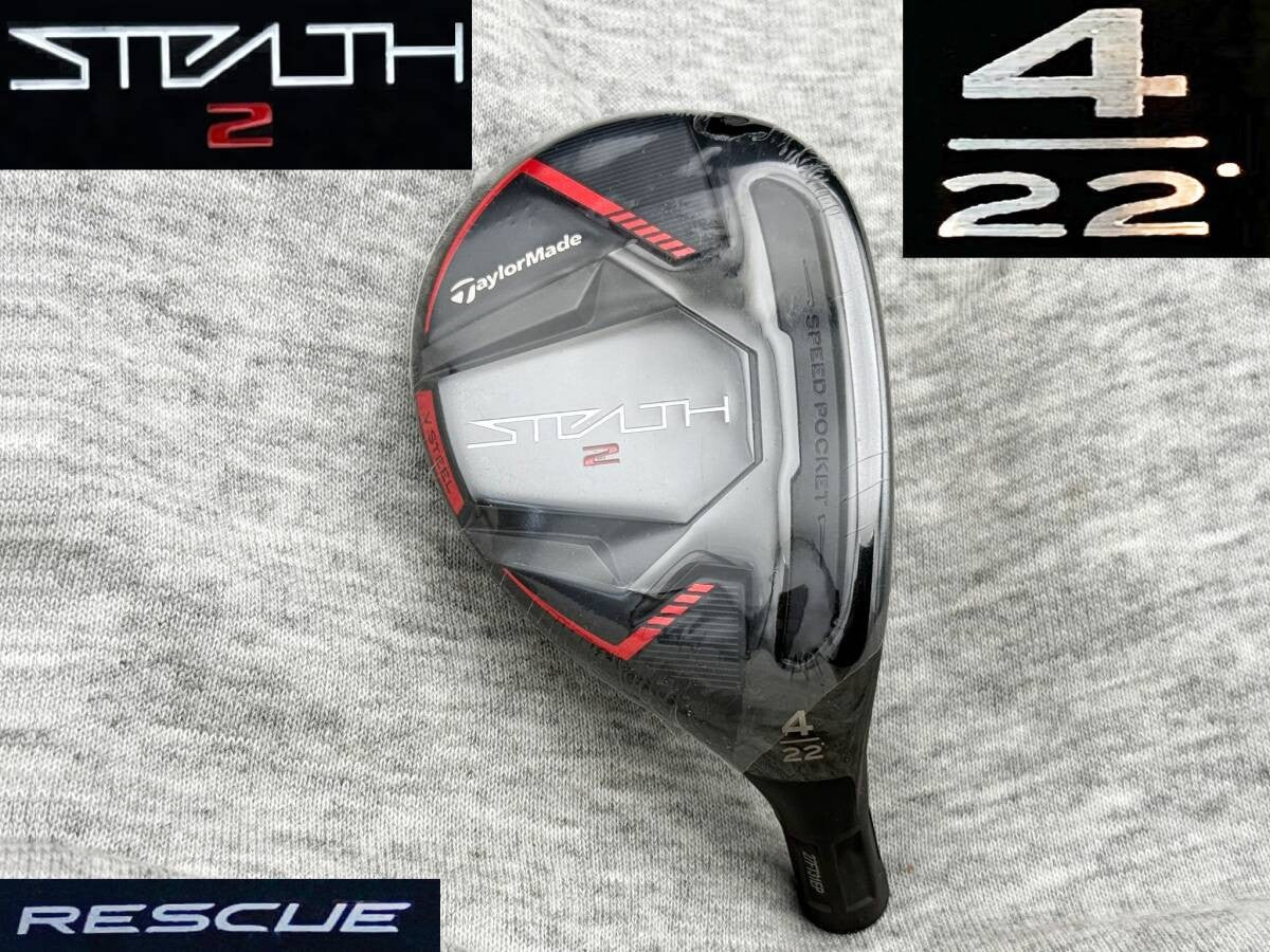 TaylorMade Stealth2 Rescue 4 Tour Issue Hybrid 22 Deg CT248 RH Japan - photo 1