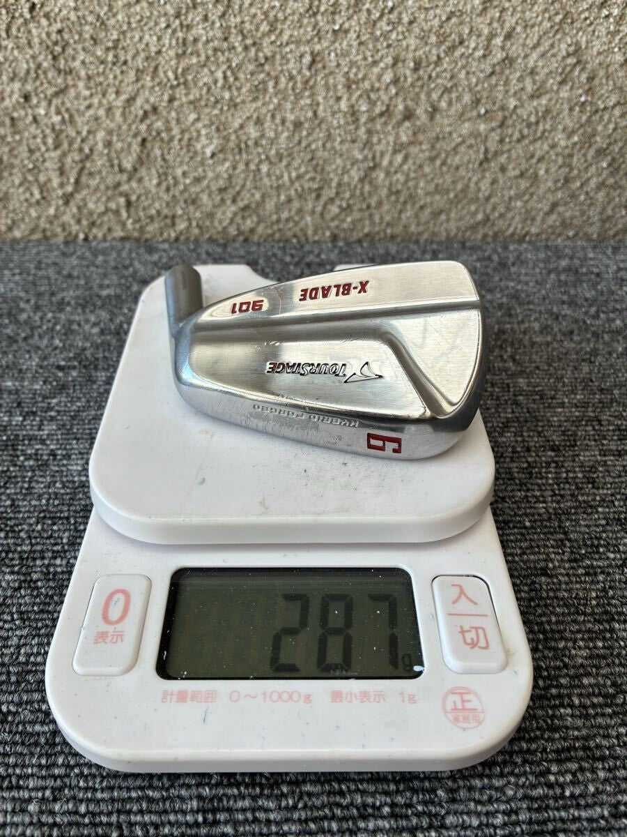 Bridgestone Tourstage X-Blade 901 Iron Set 5-PW 6pcs Head Only Japan - photo 8