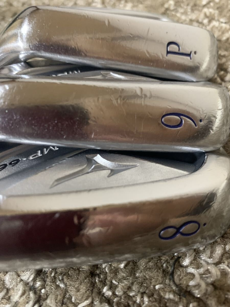Mizuno MP-66 Iron Set 5-PW 6pcs Head Only Muscle Back RH Golf Japan - photo 9
