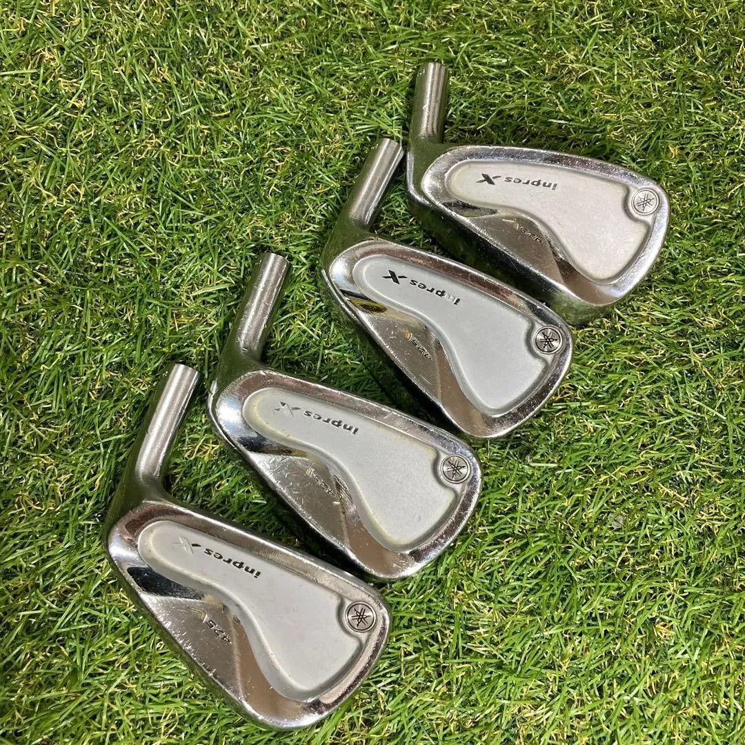 Yamaha Inpres X 425V Iron Set 7pc Head Only 4-PW RH Golf Club Japan Spec - photo 9