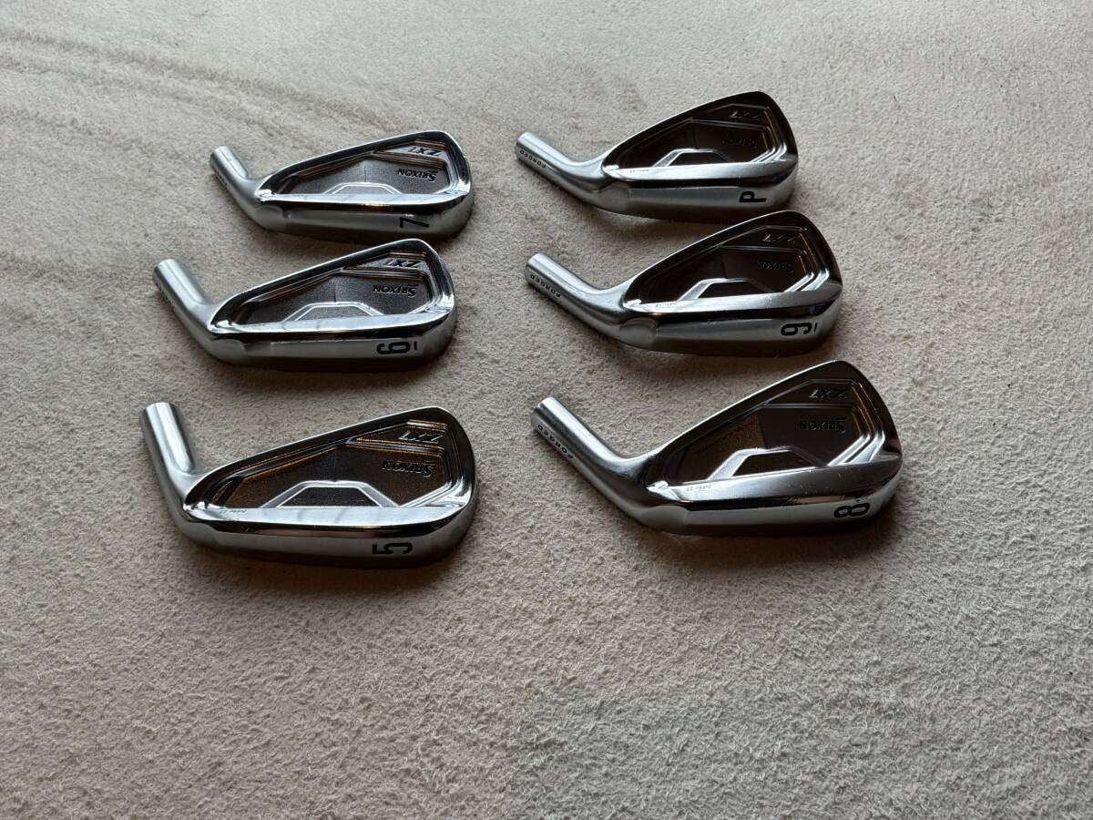 Srixon ZX7 Mk2 Iron Set 5-PW 6pcs Head Only RH Golf Club Japan - photo 4