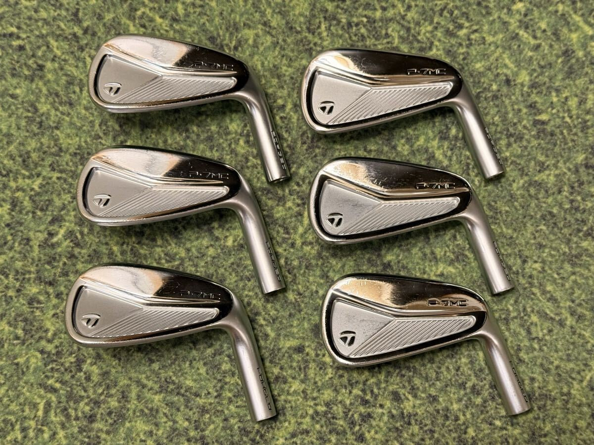 TaylorMade P7MC Iron Set 5-PW 6pcs Head Only RH Golf Club Japan Spec - photo 2