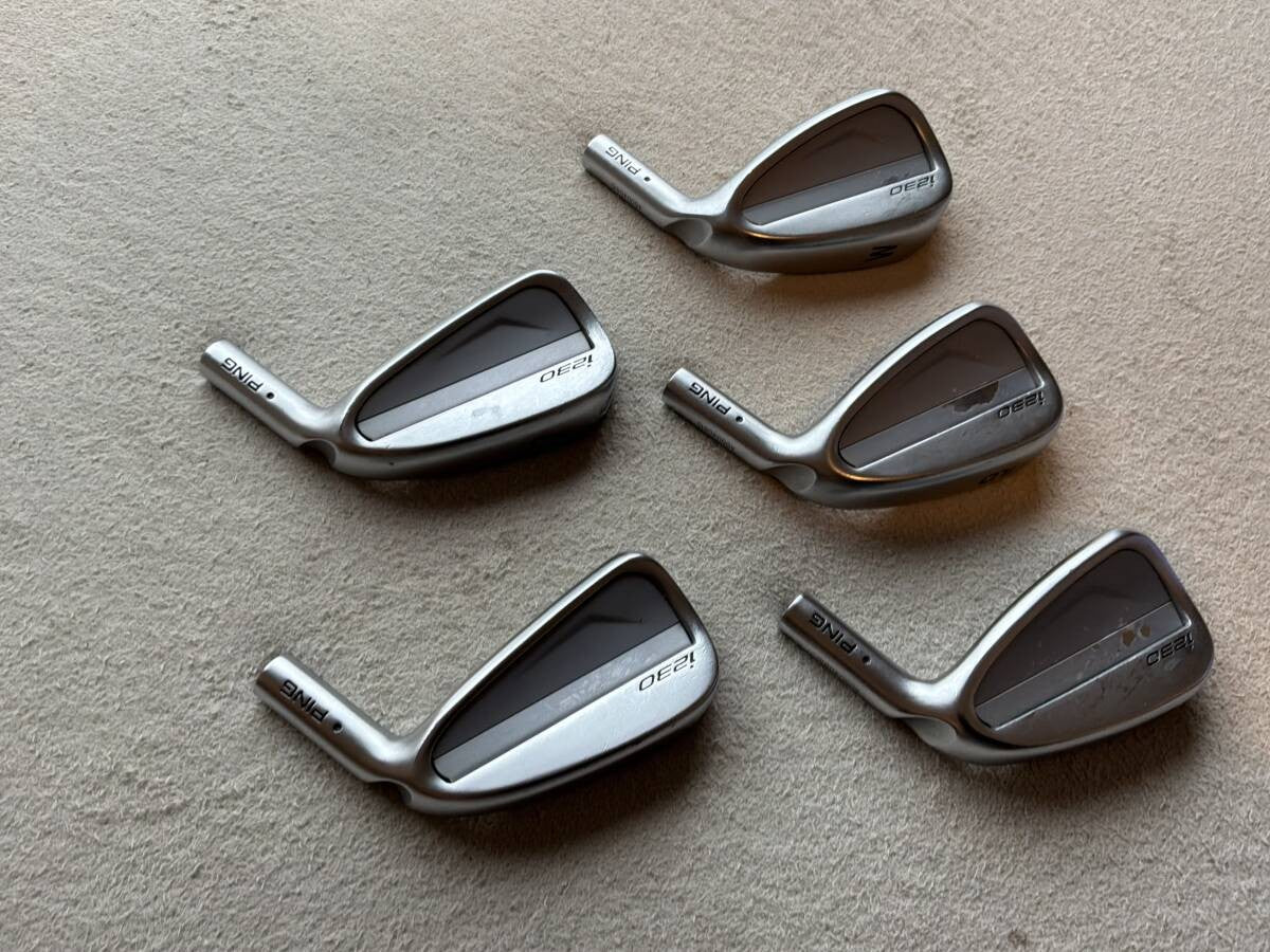 PING i230 Iron Set 6-PW W 5pcs Head Only Black Dot RH Golf Japan - photo 3
