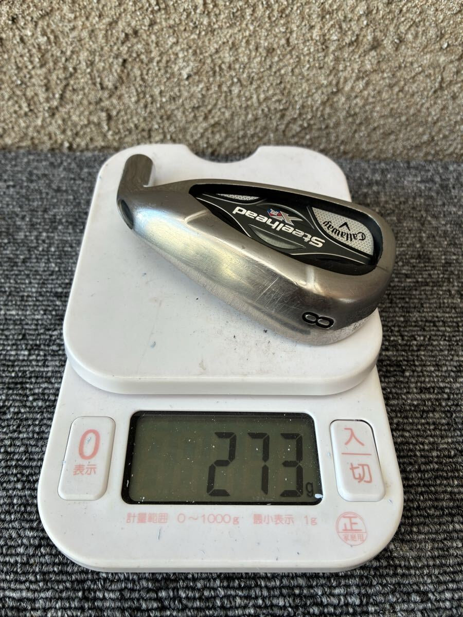Callaway Steelhead XR Iron Set 6-AW 6pcs Head Only RH Golf Japan - photo 6