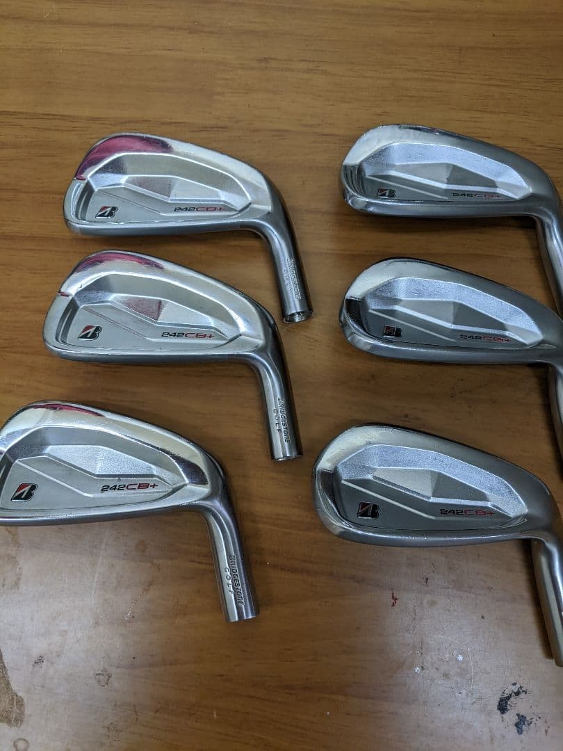 Bridgestone 242CB+ Iron Set 5-PW 6pcs Head Only RH Golf Club Japan - photo 1
