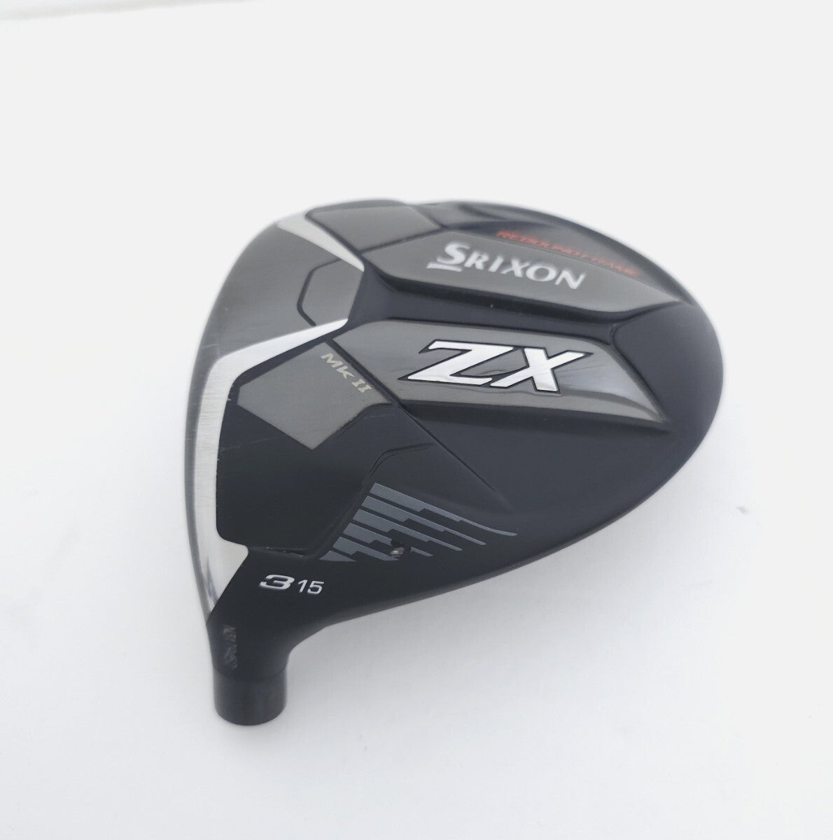 Srixon ZX Mk II 3W Left-Handed Fairway Wood Head Only 15° 211.5g With Cover - photo 1