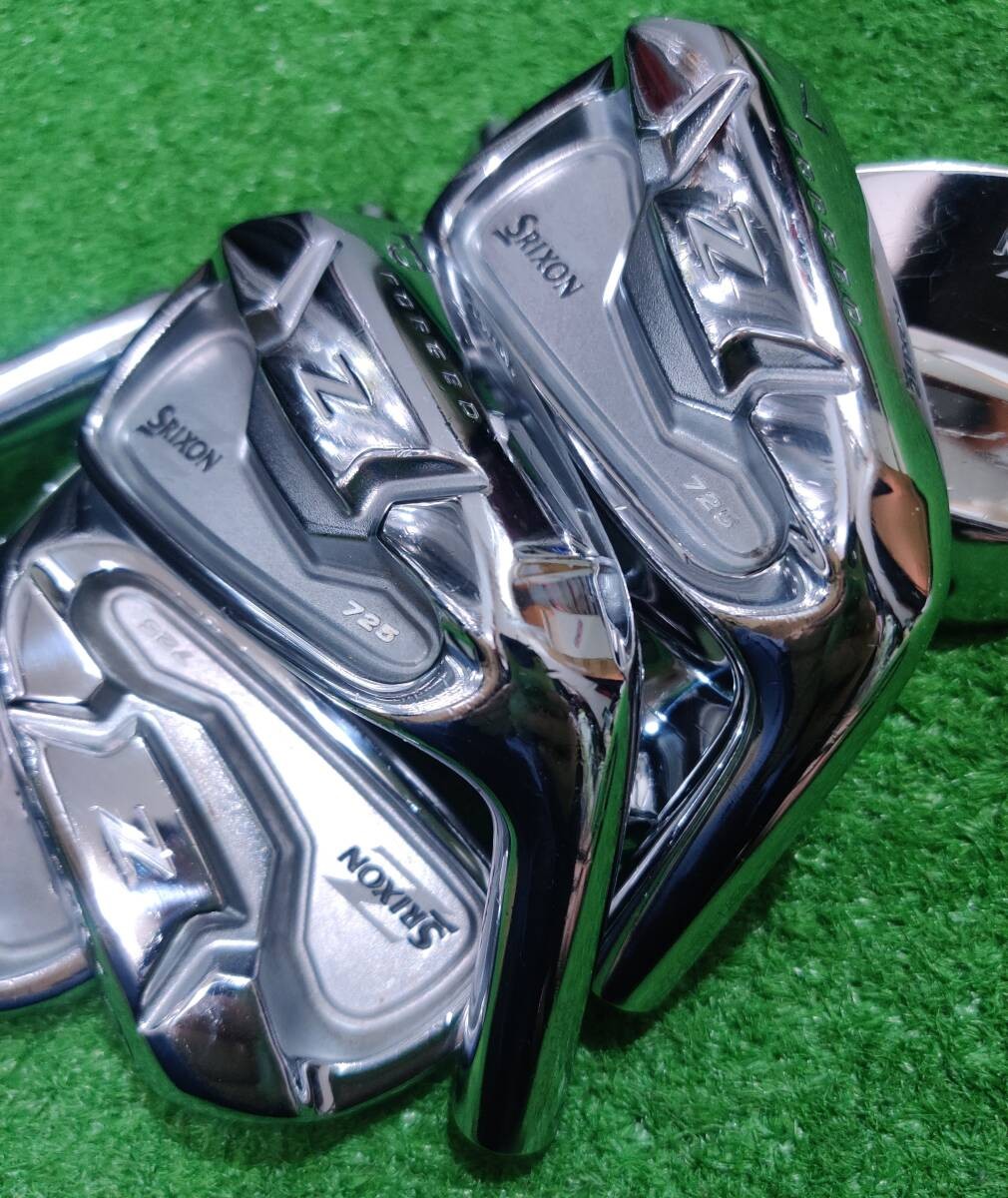 Srixon Z725 Forged Iron Set 7-SW 6pcs Head Only RH Golf Club Japan - photo 7