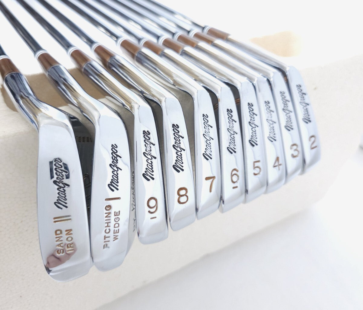 MacGregor VIP 500 Limited Iron Set 10pcs 2-SW Steel R Japan Spec - photo 7