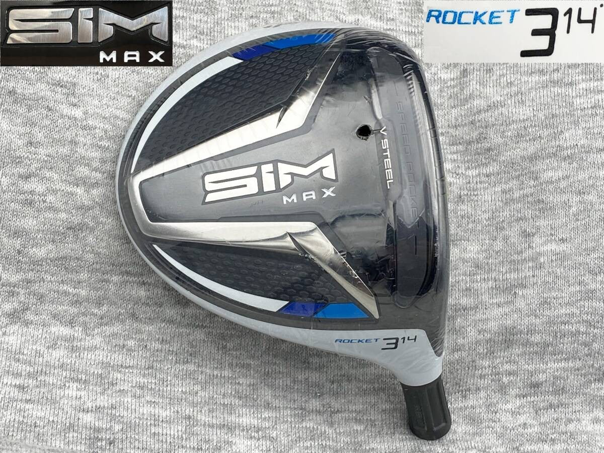 TaylorMade SIM MAX ROCKET FW Head Only 14° 3HL Tour Issue Proto CT248 - photo 1