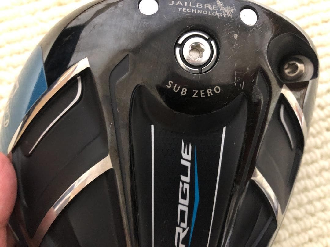 Callaway Rogue Sub Zero Driver Head 9 Deg Adjustable Head Only RH Japan - photo 7