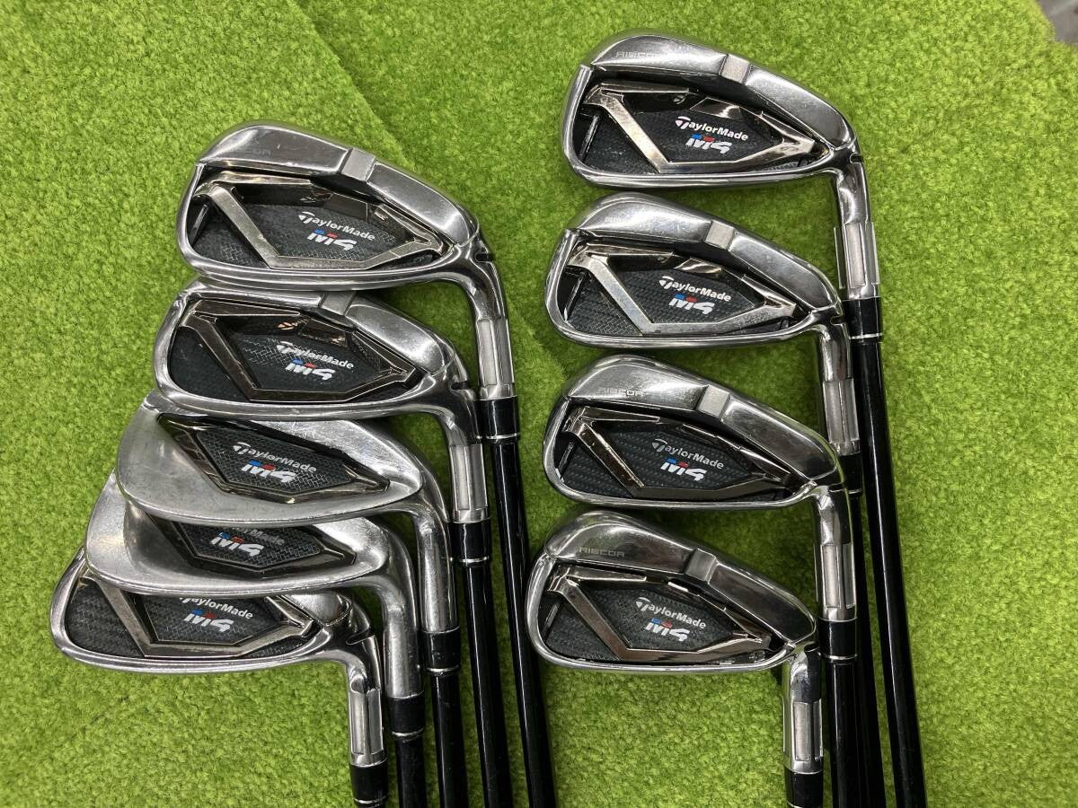 TaylorMade M4 Iron Set 9pcs Fubuki TM-6 Shaft RH Golf Club Japan - photo 1