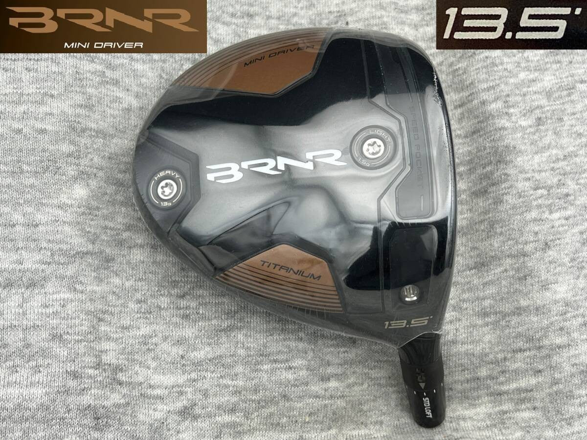 TaylorMade BRNR Mini Driver 13.5 Degree Tour Issue Flex S RH Golf Club - photo 1