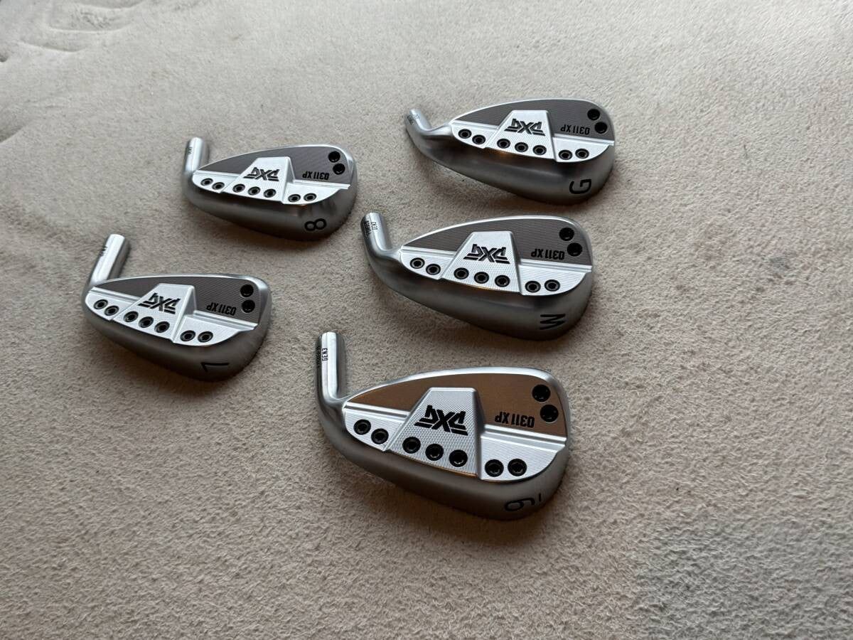 PXG 0311 XP GEN3 Chrome Iron Set 7-GW 5pcs Head Only RH Golf Japan - photo 2