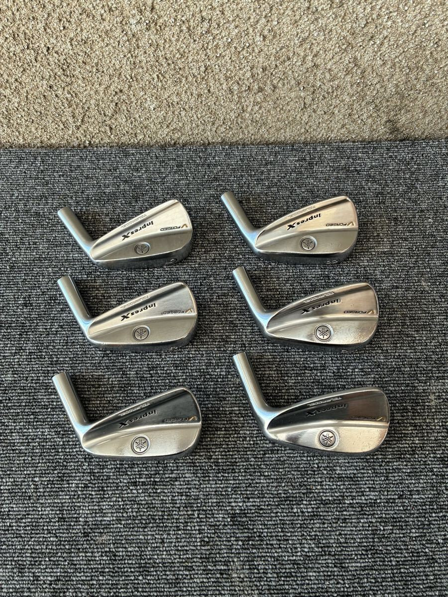 Yamaha Inpres X V Forged Tour Model 2013 Iron Set 5-PW 6pcs Head Only - photo 2