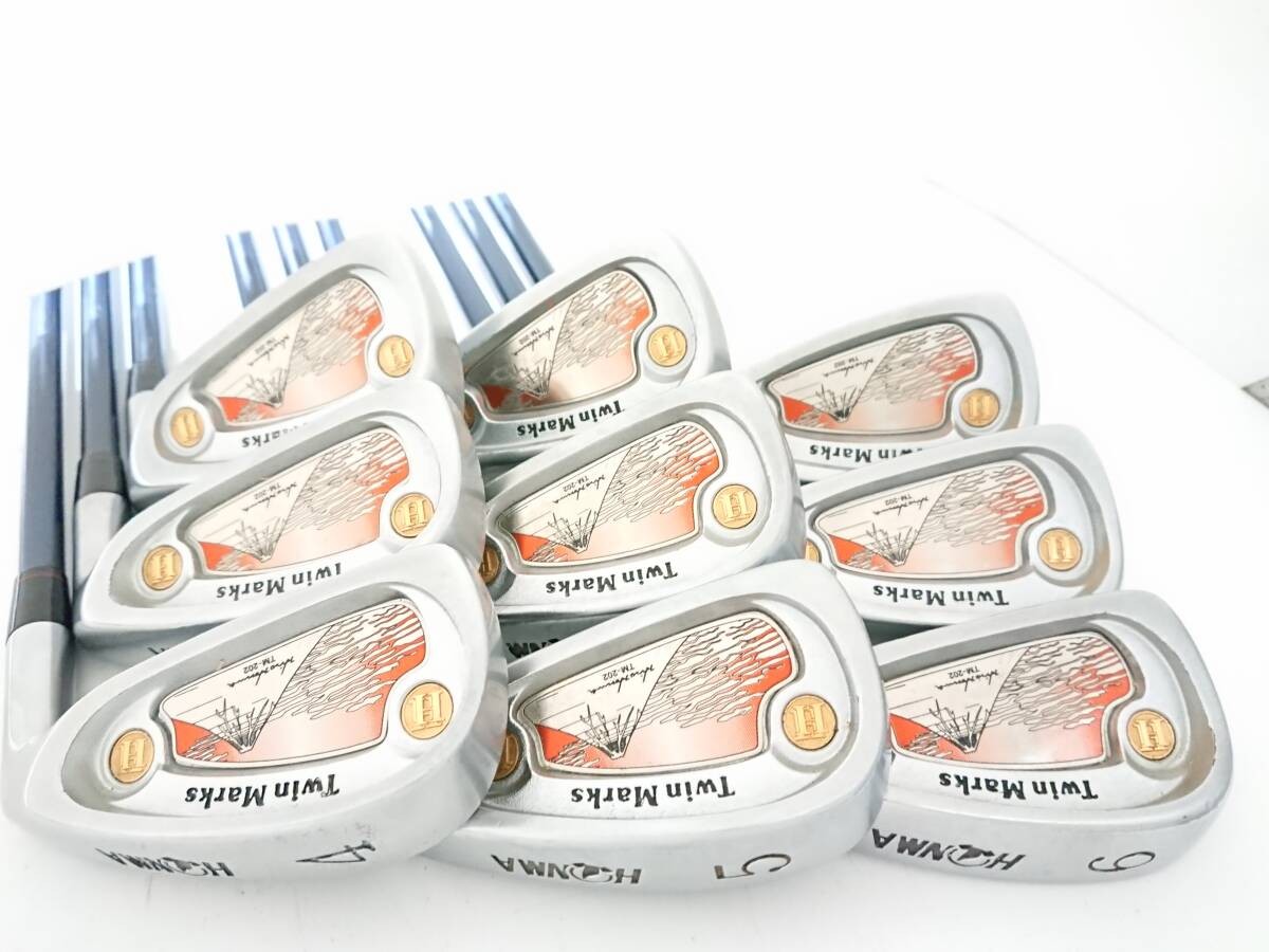 Honma TM-202 Hokusai Art Series Iron Set 9pcs Carbon R - photo 1
