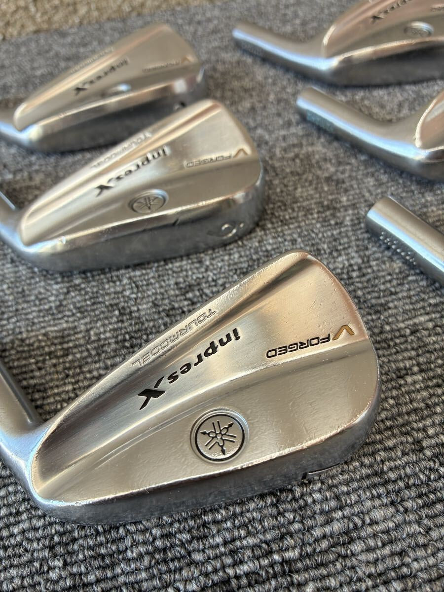 Yamaha Inpres X V Forged Tour Model 2013 Iron Set 5-PW 6pcs Head Only - photo 1
