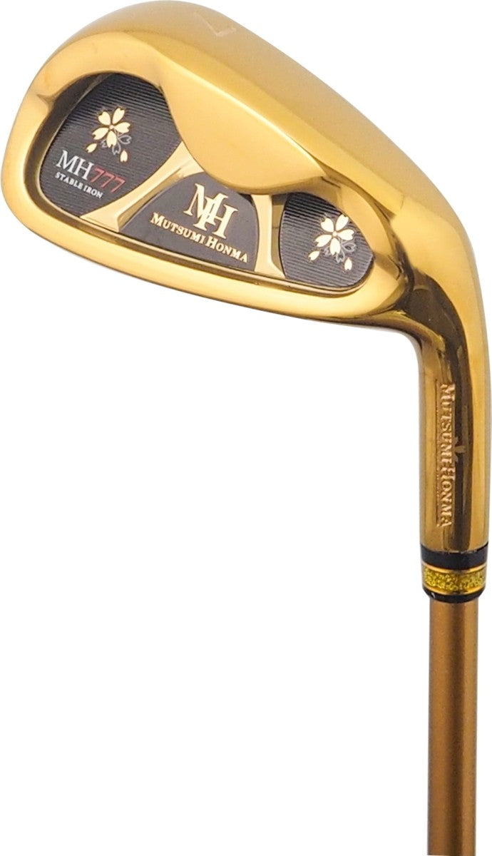 MUTSUMI HONMA MH-777 One Length Iron Gold IP 5-9I.PW R - photo 2