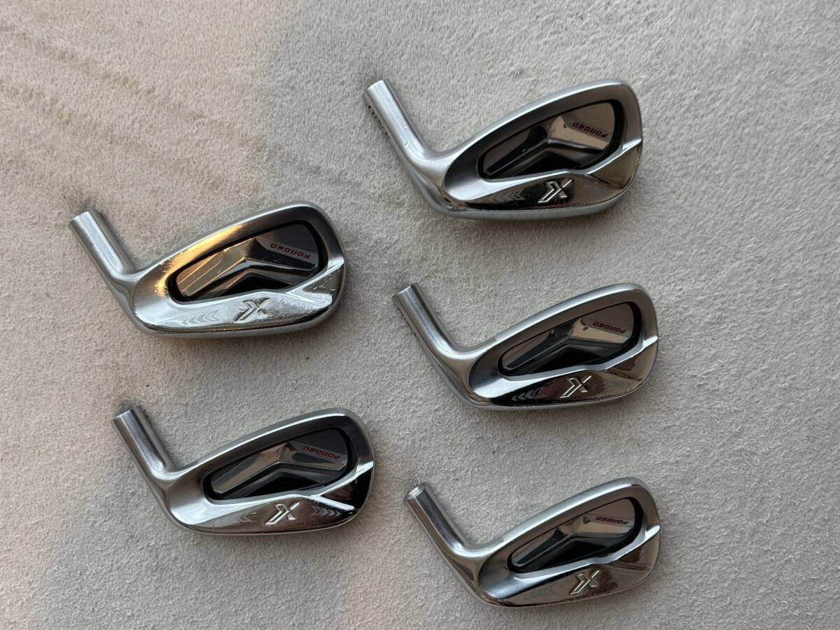 XXIO X 2020 Iron Set 6-PW 5pcs Head Only RH Golf Club Japan - photo 5