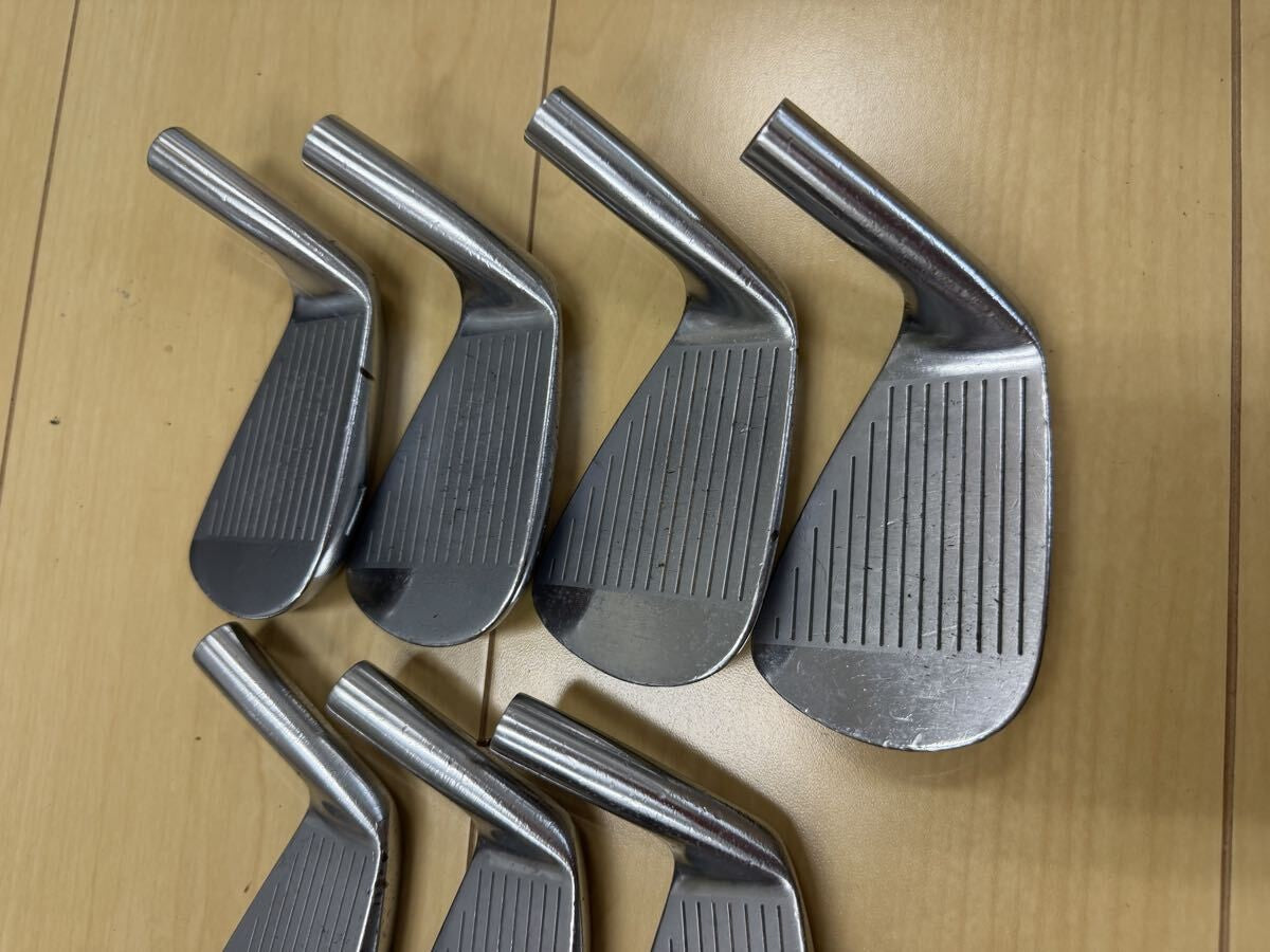 CRAZY MB Forged Muscle Back Iron Head Set 7pcs #4-PW Black - photo 6