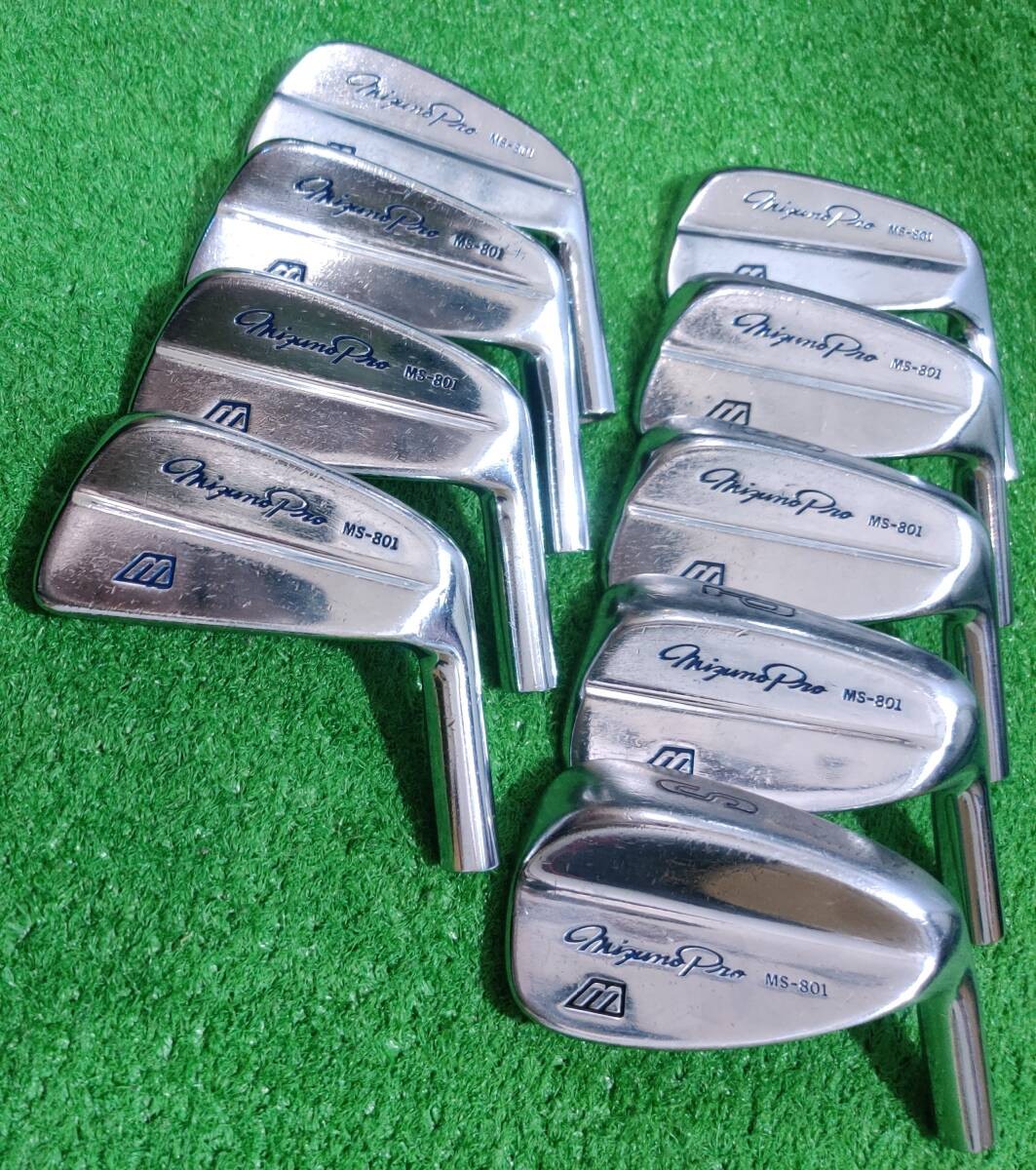 Mizuno Pro MS-801 Iron Head Set 8pcs #3-PW Japan Spec - photo 2