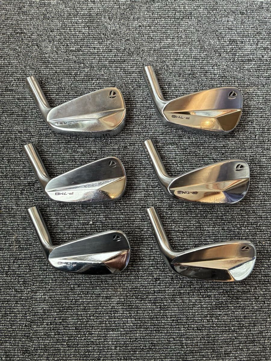 TaylorMade P7MB 2020 Iron Heads Only 5-PW 6 pcs Muscle Back kk15 - photo 2