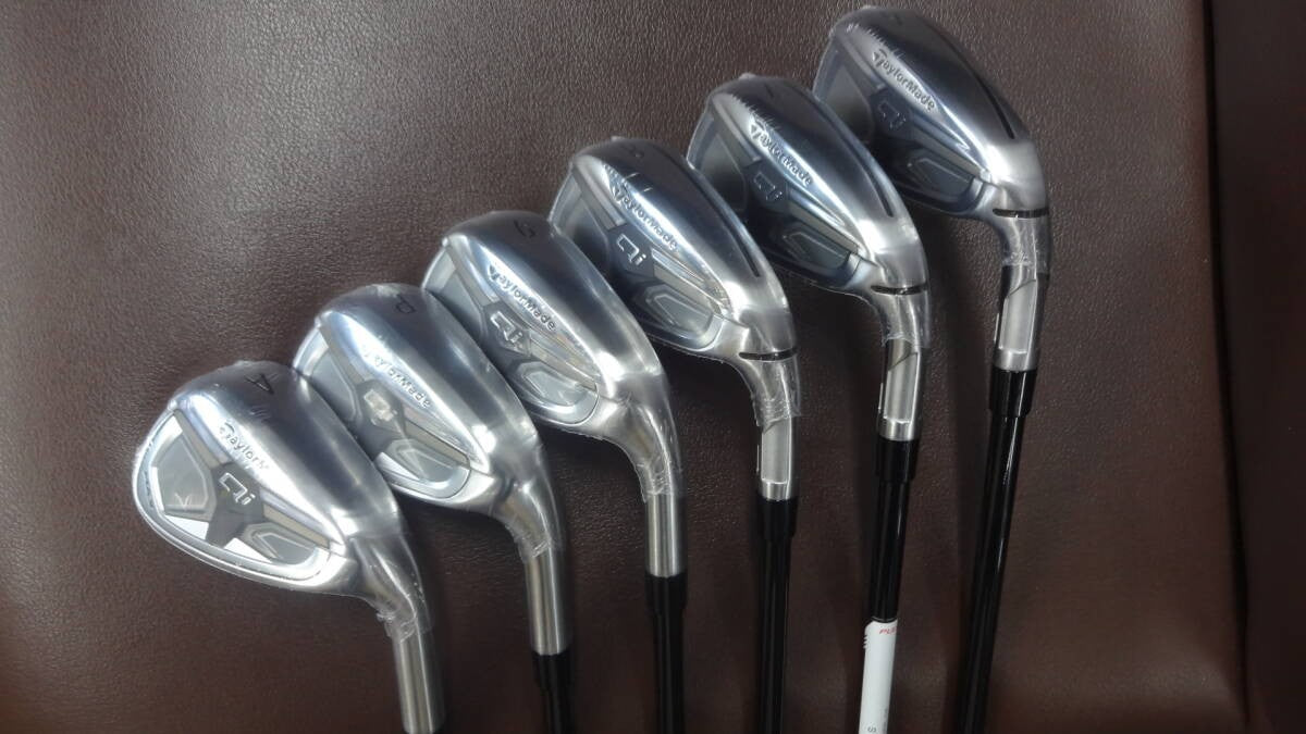 TaylorMade Qi Max Iron Set 6pcs #6-PW AW REAX 75 S Japan Spec - photo 1