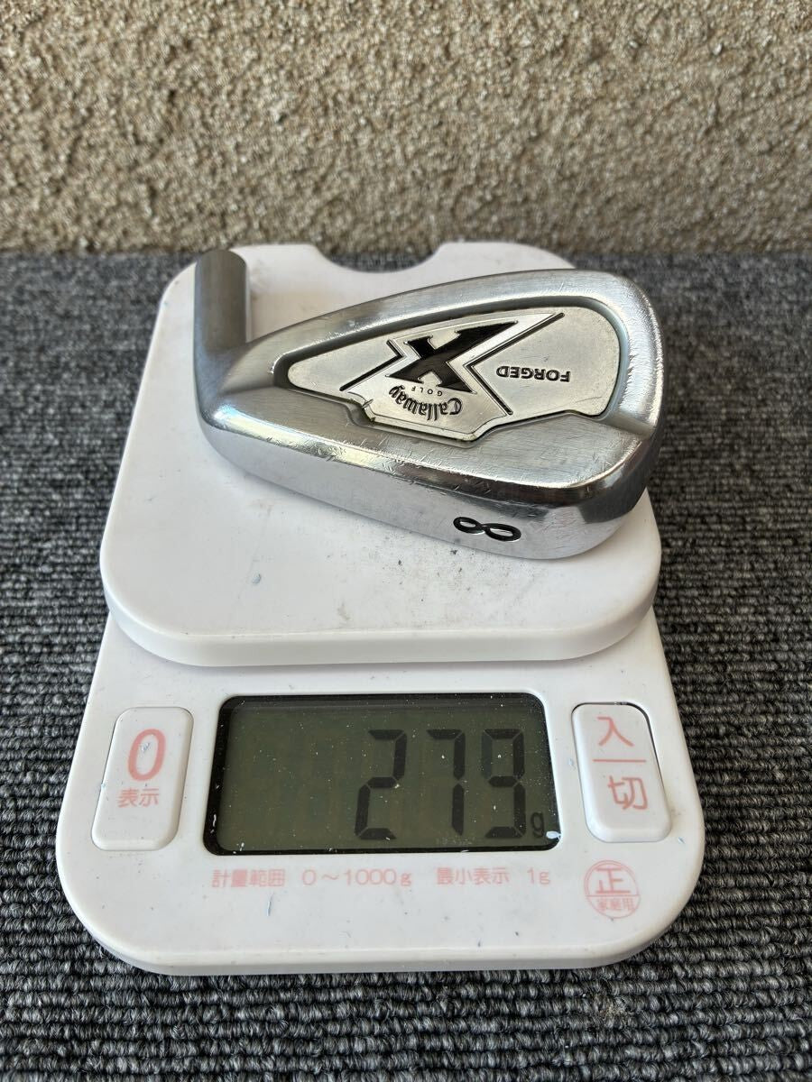 Callaway X Forged 2007 Iron Set 5-PW 6pcs Head Only RH Golf Japan - photo 7
