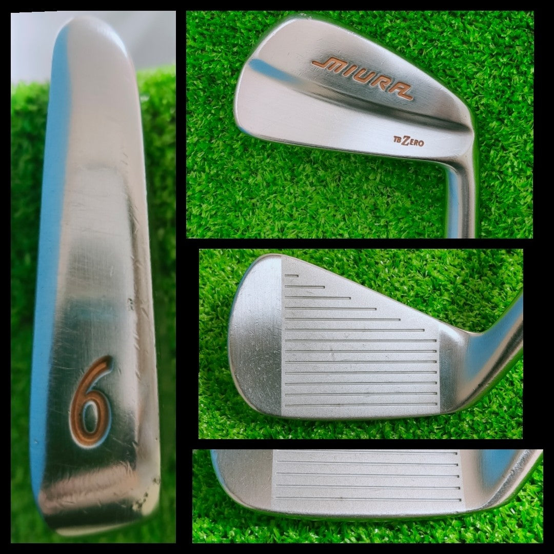 Miura TB Zero Iron Set 6pcs #5-PW Dynamic Gold X7 Japan Spec - photo 3