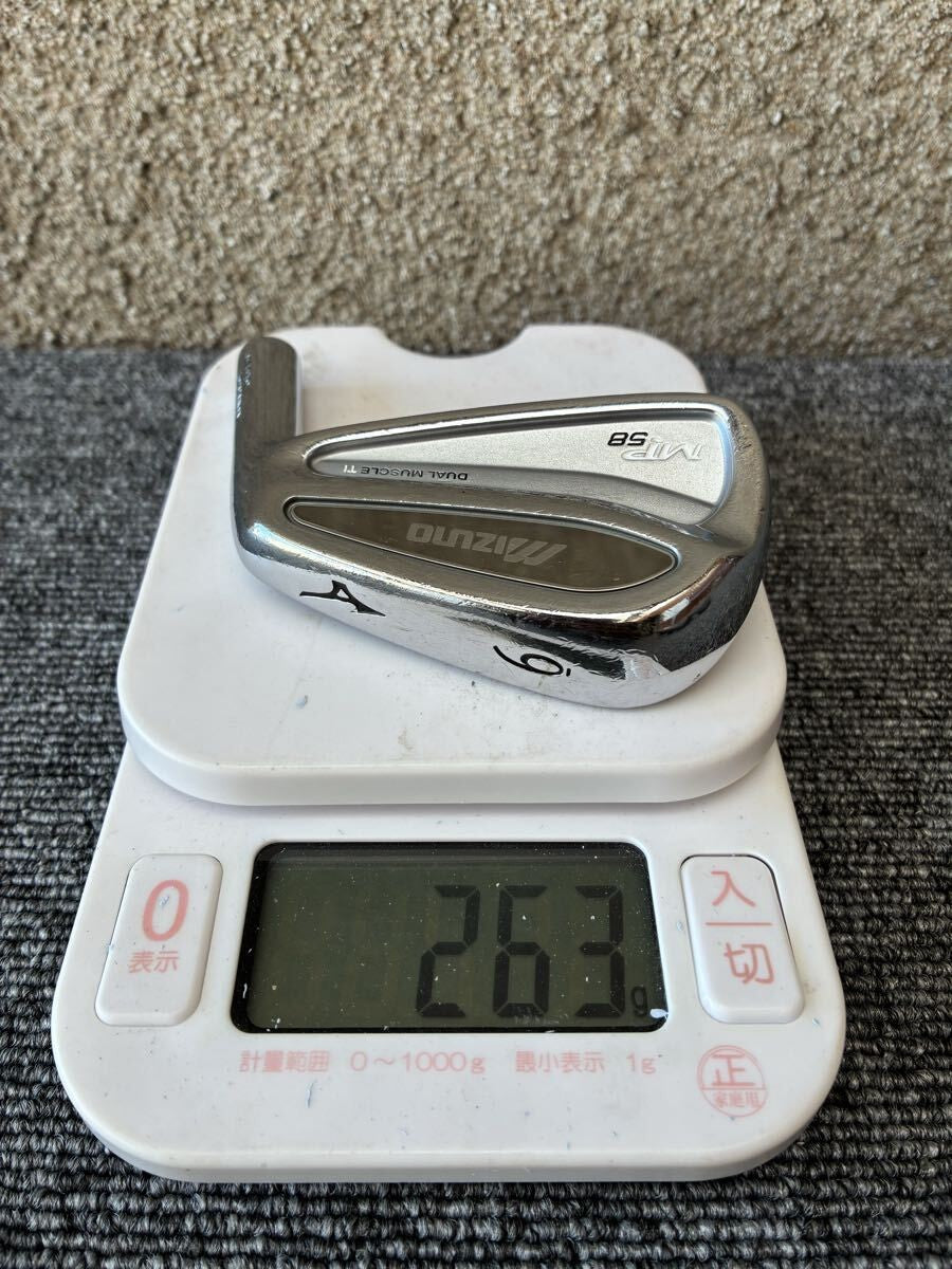 Mizuno MP-58 Iron Set 5-PW 6pcs Head Only RH Golf Club Japan - photo 5