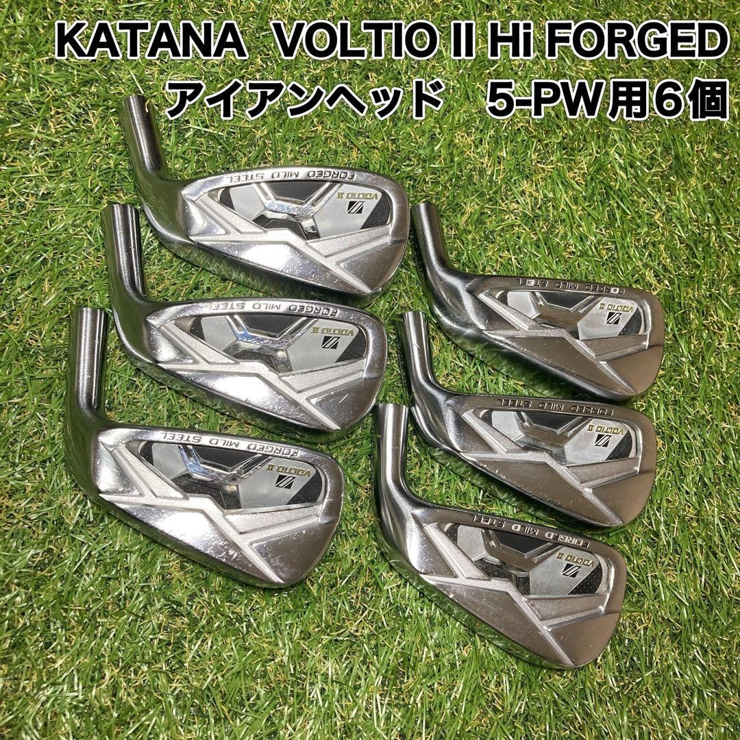 Katana Golf VOLTIO II Hi Forged Iron Head Set 6pcs #5-PW - Used kk28 - photo 1
