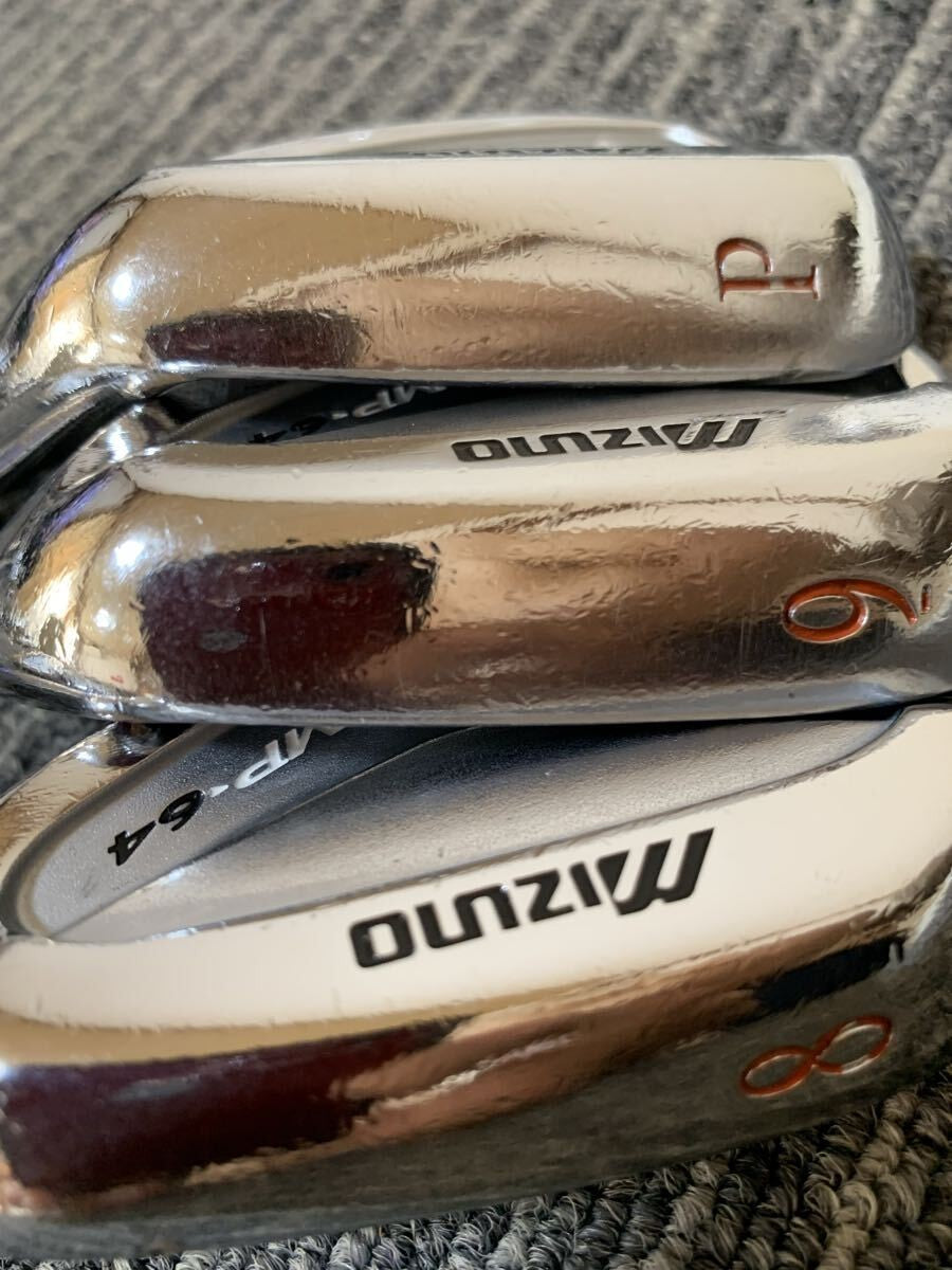 Mizuno MP-64 Forged Iron Set 5-P 6pcs Head Only RH Golf Club Japan - photo 9
