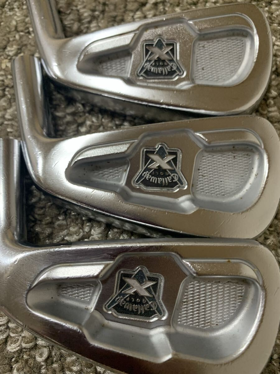 Callaway X Forged 2009 Iron Set 4-PW 7pcs Head Only RH Golf Japan - photo 2