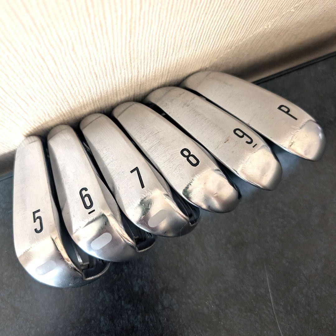 Srixon ZX5 Forged Iron Set 5-PW 6pcs Head Only RH Golf Club Japan - photo 6