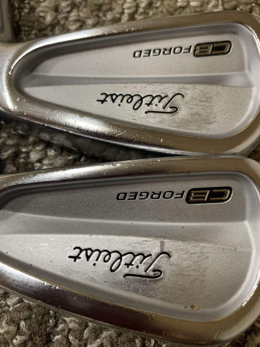Titleist CB 712 Forged Iron Set 5-PW 6pcs Head Only RH Golf Japan - photo 2