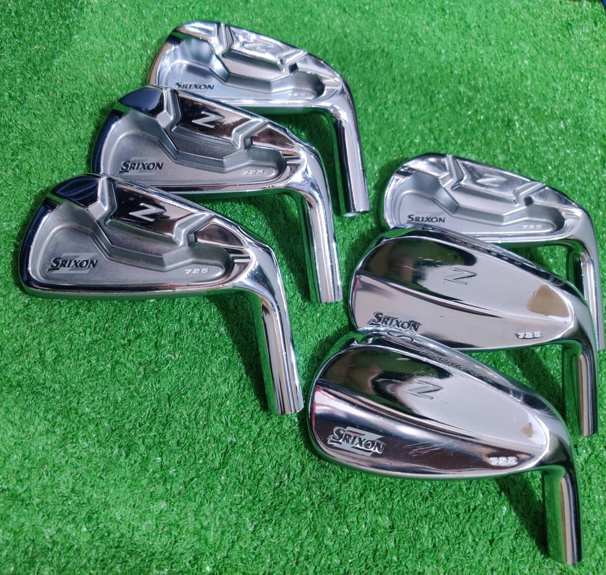 Srixon Z725 Forged Iron Set 7-SW 6pcs Head Only RH Golf Club Japan - photo 4