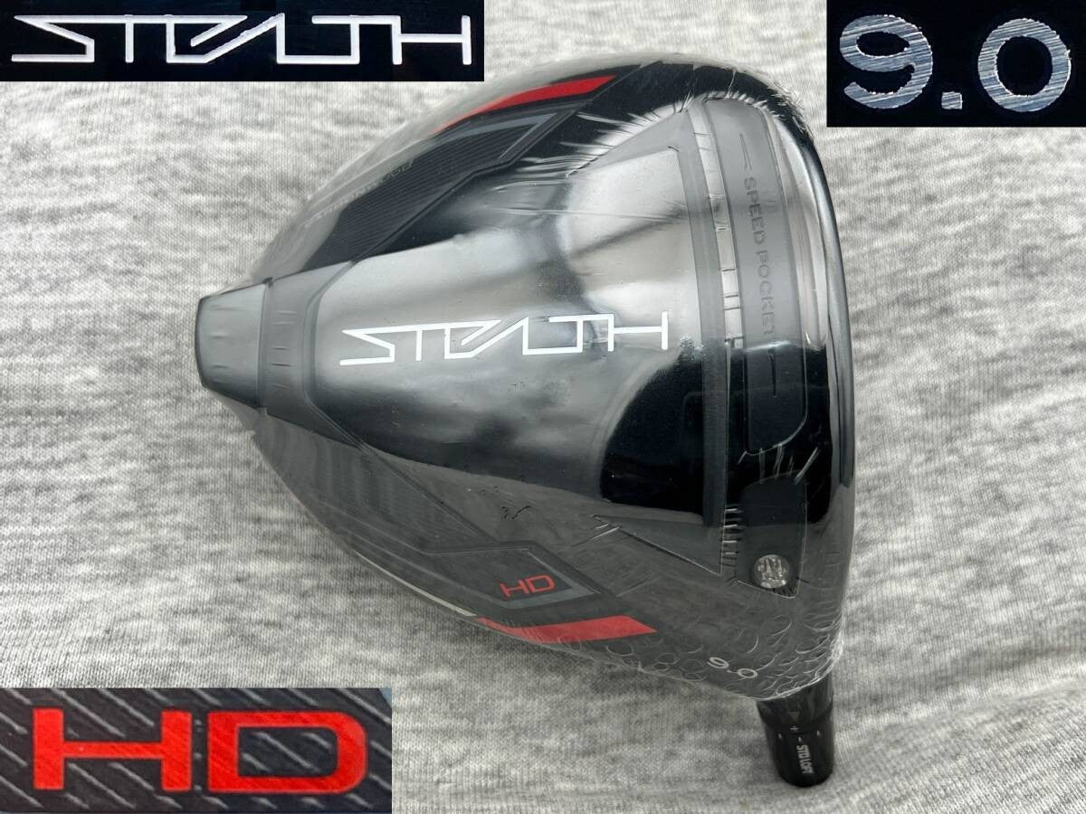 TaylorMade Stealth HD Tour Issue Driver Head 9 Deg CT256 RH Golf Japan - photo 1