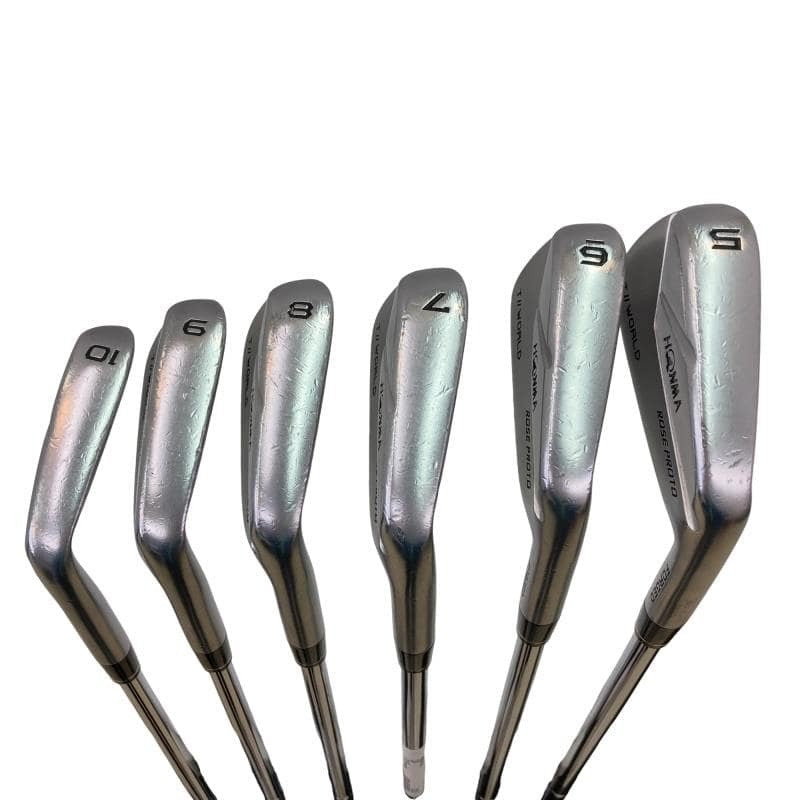 HONMA TW-MB ROSE PROTO Iron Set 6pcs #5-10 Dynamic Gold Flex-S - photo 5
