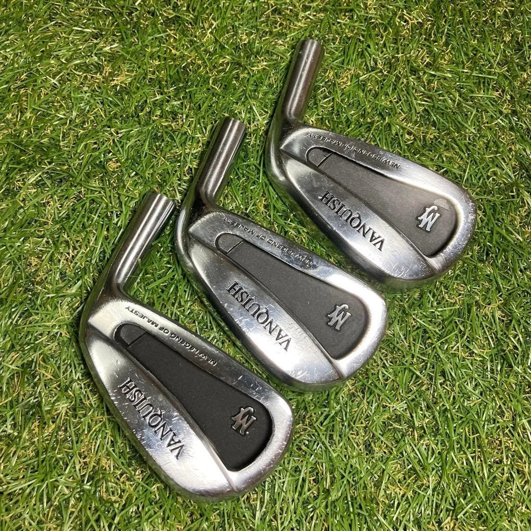 Majesty Vanquish Iron Set 6pc Head Only 6-PW RH Golf Club Japan Spec - photo 2