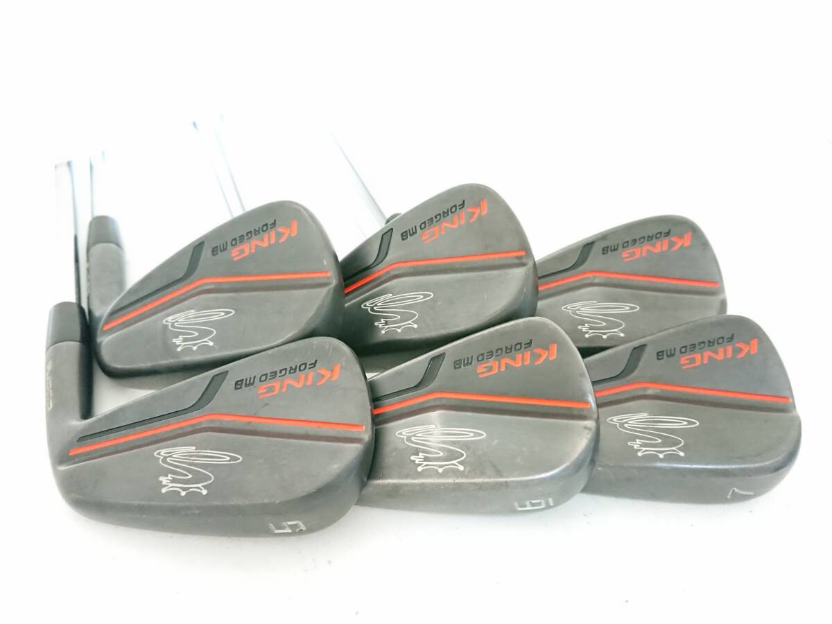 Cobra King Forged MB Black Iron Set 6pcs Muscle Back - photo 1
