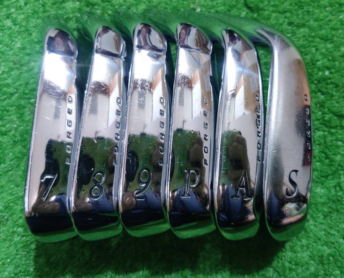 Srixon Z725 Forged Iron Set 7-SW 6pcs Head Only RH Golf Club Japan - photo 5