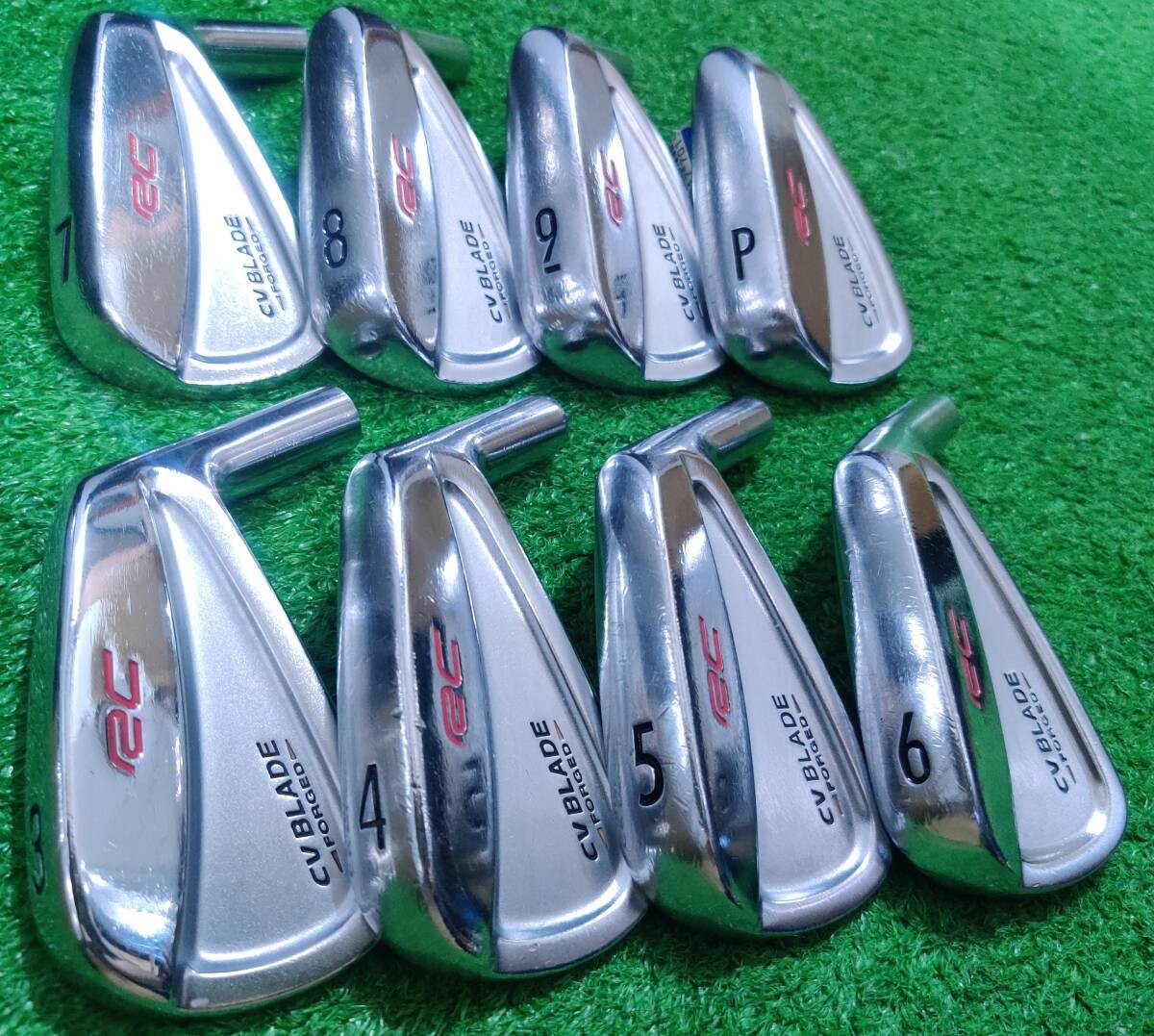 Royal Collection CV Blade Forged Iron Head Set 8pcs #3-PW Half Cavity - photo 4
