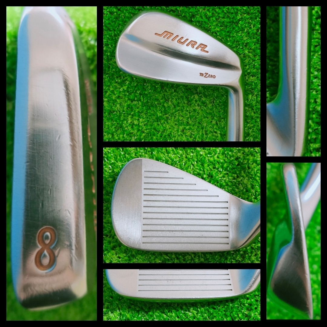 Miura TB Zero Iron Set 6pcs #5-PW Dynamic Gold X7 Japan Spec - photo 6
