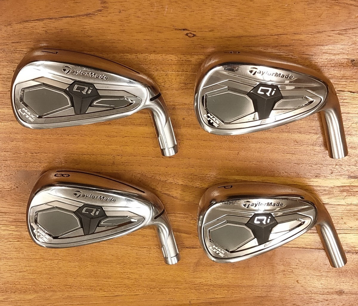 TaylorMade Qi4D Max Lite Iron Set 7-PW 4pcs Head Only RH Golf Japan - photo 1